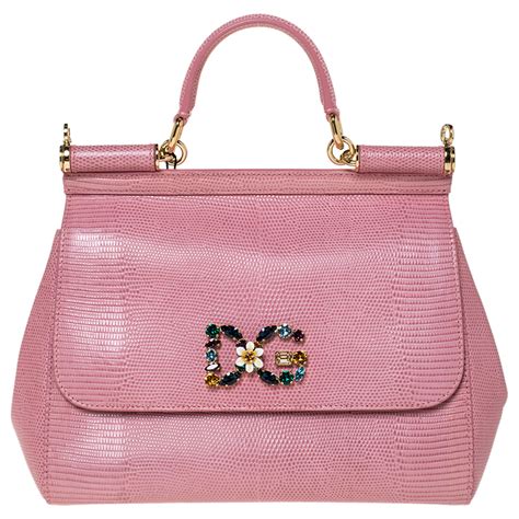 dolce gabbana sicily pink|dolce gabbana sicily bag small.